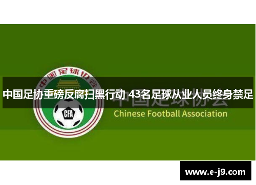 中国足协重磅反腐扫黑行动 43名足球从业人员终身禁足 中国足协重磅反腐扫黑行动 43名足球从业人员终身禁足