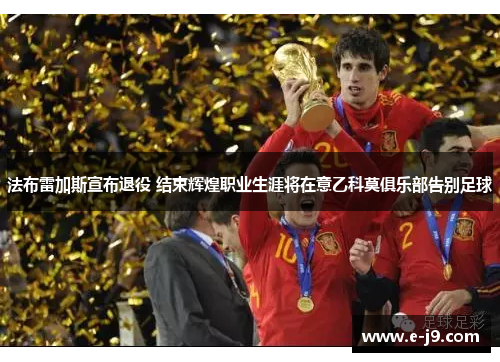 法布雷加斯宣布退役 结束辉煌职业生涯将在意乙科莫俱乐部告别足球